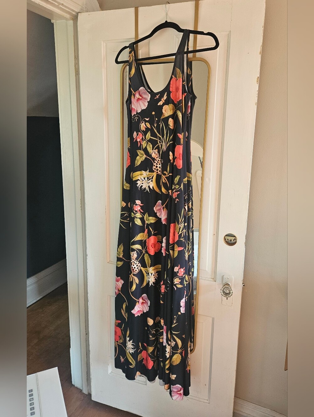 BlackMilk Clothing Brass Garden Maxi Dress - Picture 2 of 5